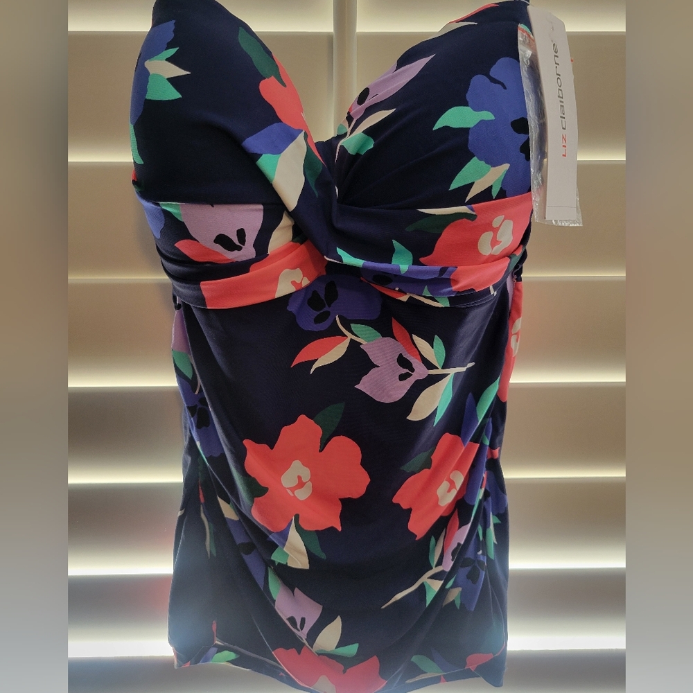 Liz Claiborne Floral Dress - Multicolor